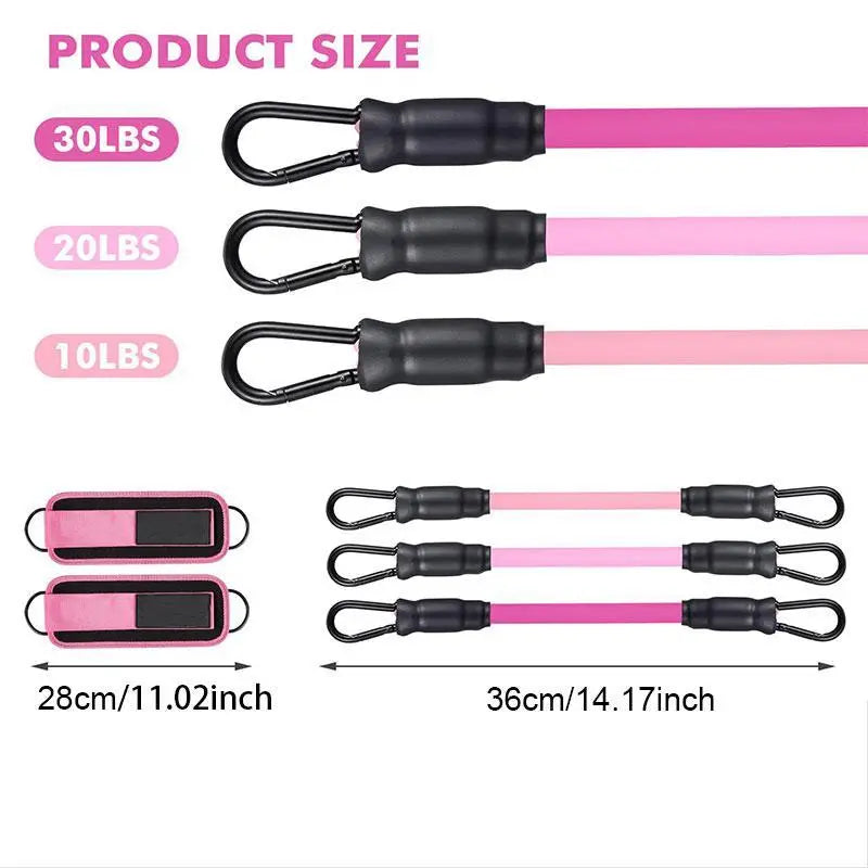 5-Pack Resistance Bands for Legs & Hips 🍑💪