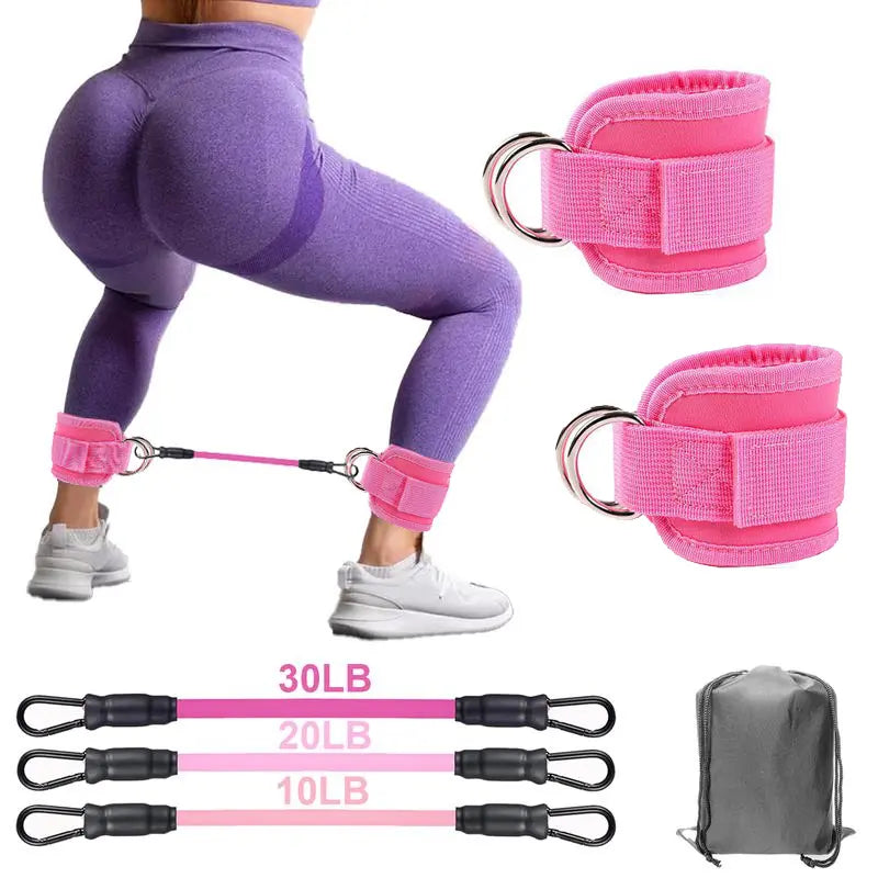 5-Pack Resistance Bands for Legs & Hips 🍑💪